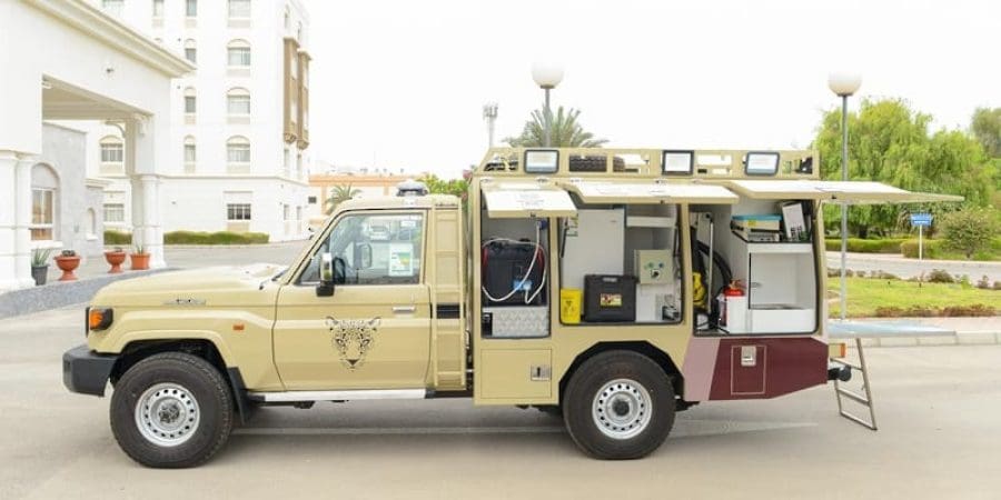 العيادة البيطرية المتنقلة