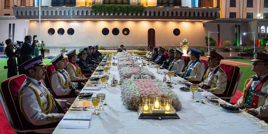 حفلَ عشاءٍ بقصر العلم العامر