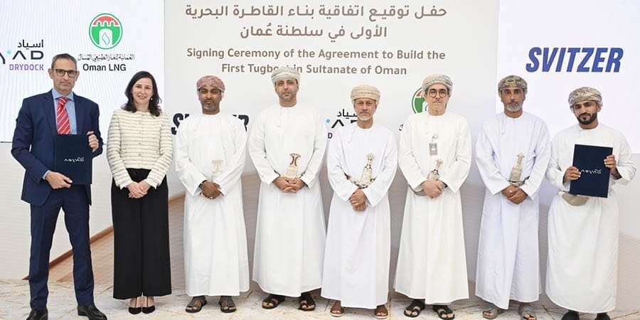 بناء أول قاطرة بحرية يتم تصنيعها في سلطنة عُمان