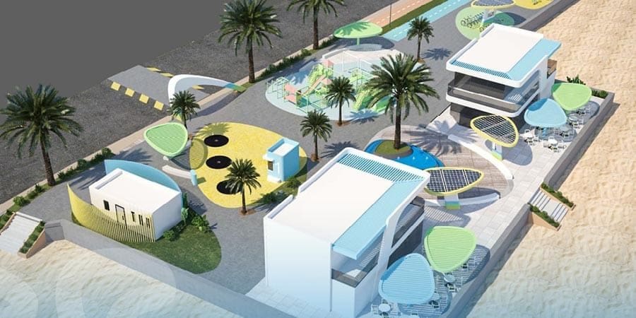 مشروع تطوير الواجهة البحرية (مسار) بمنطقة البر بالولاية