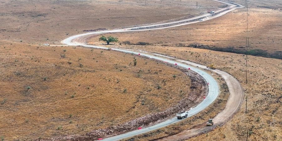 مشروع صيانة وتأهيل طريق (مدينة الحق - يور - طوي اعتير–وادي دربات)