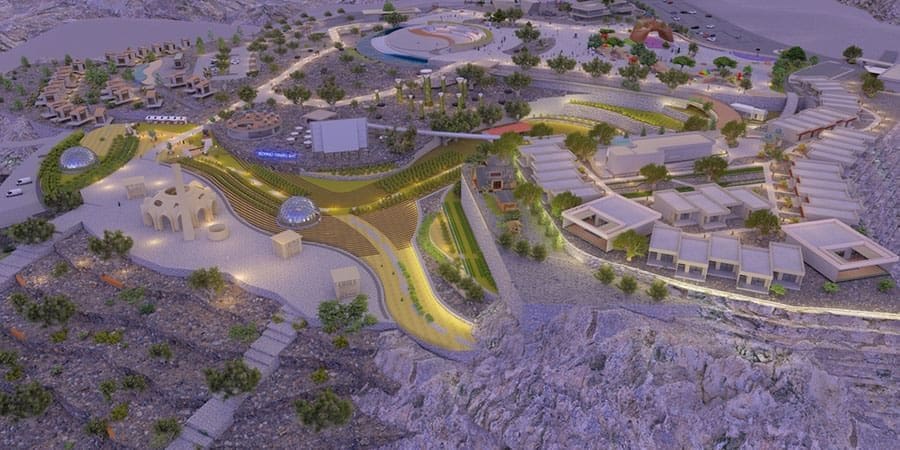 مشروع واجهة جبل شمس
