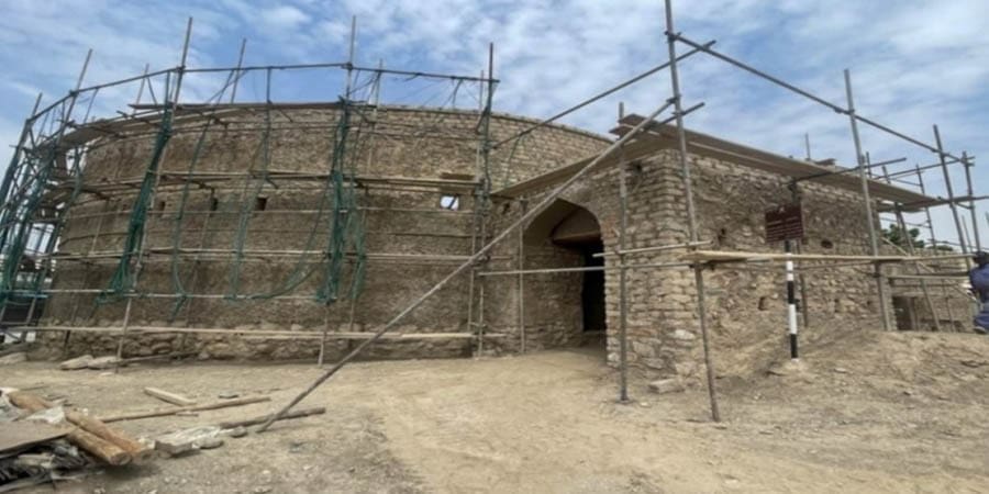 أعمال ترميم برج الكسفة