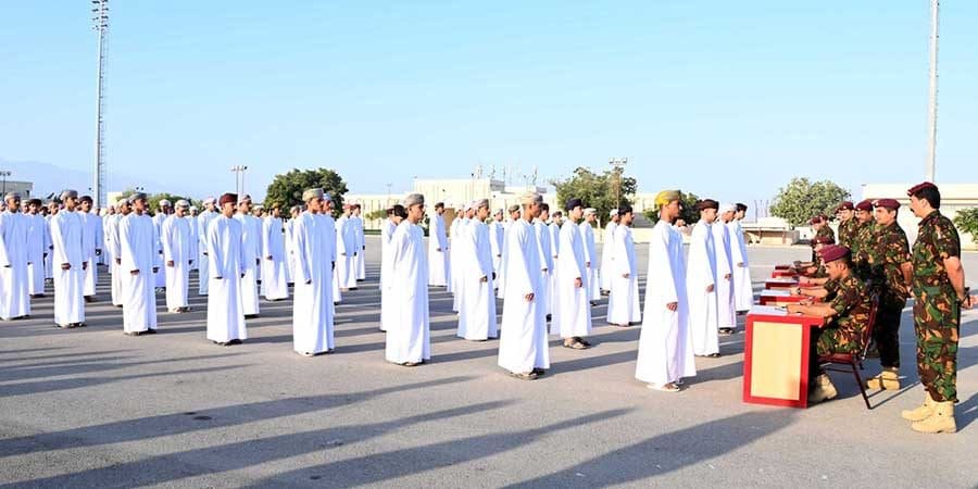 دفعة جديدة من المواطنين للتدريب العسكري