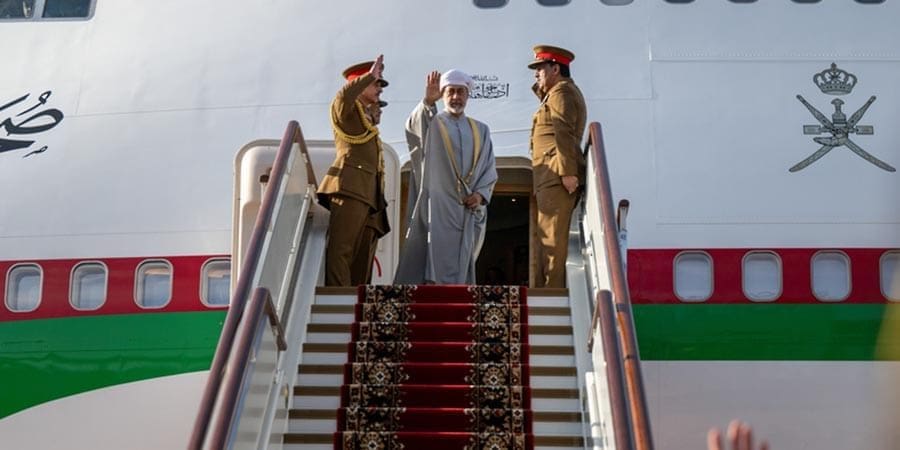 جلالةُ السُّلطان المعظّم يختم زيارته إلى موسكو