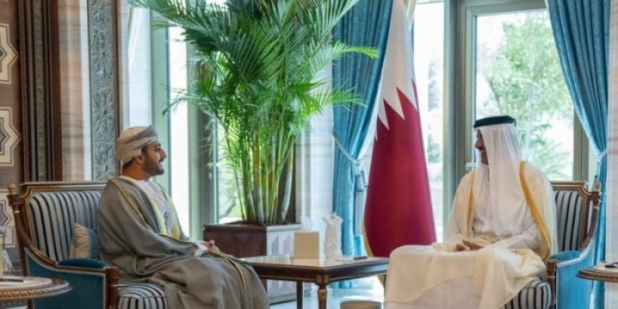 قصر لوسيل بالعاصمة القطرية الدوحة.