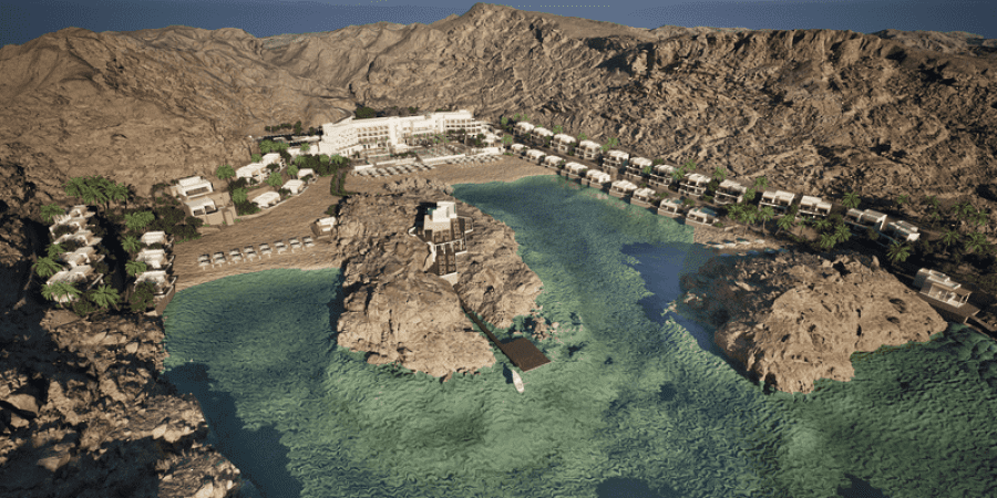 "منتجع بندر الخيران"